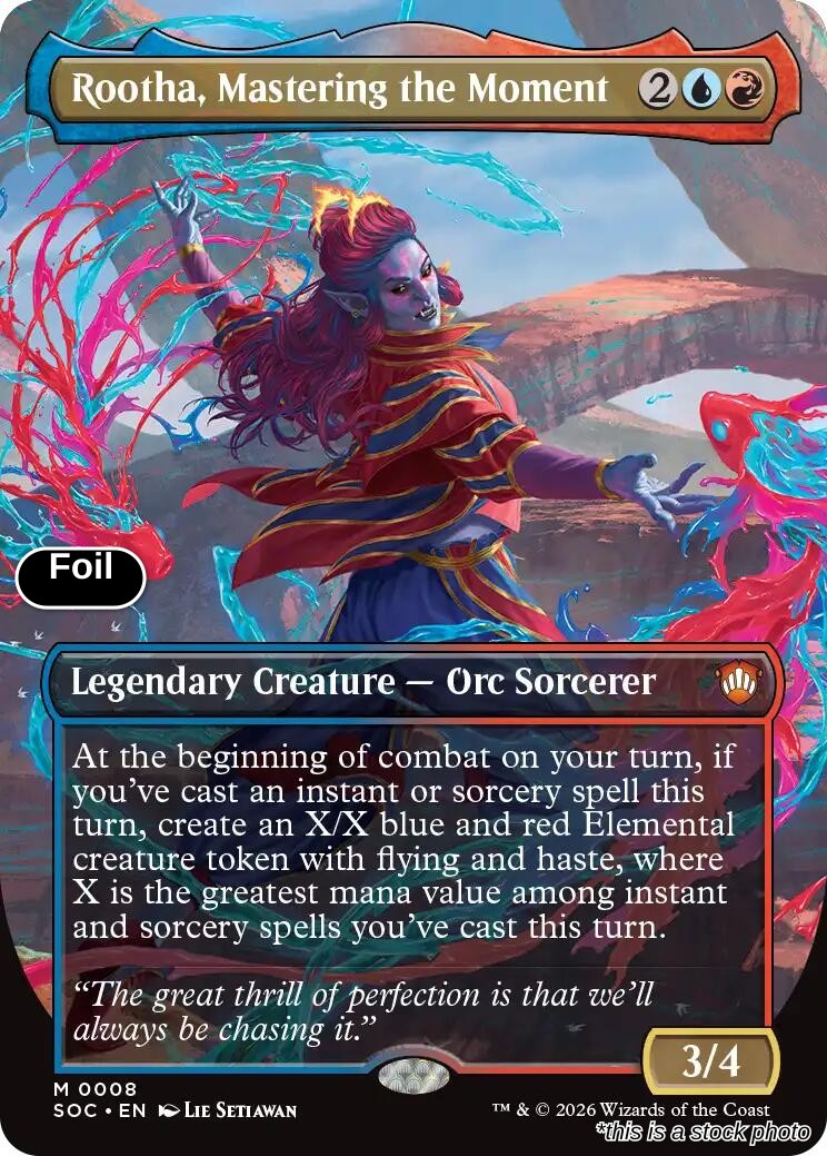 Rootha, Mastering the Moment (Borderless)