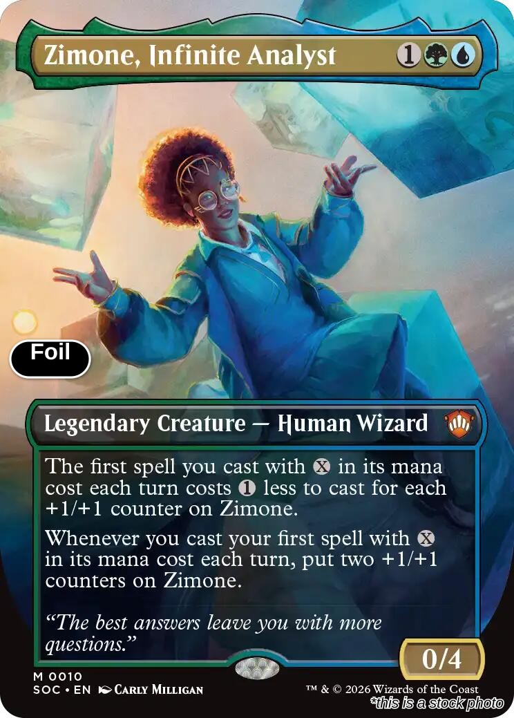 Zimone, Infinite Analyst (Borderless)