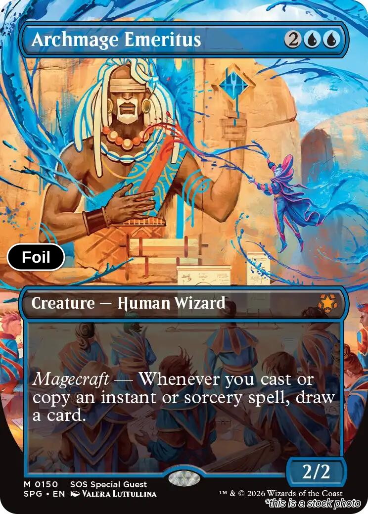 Archmage Emeritus (Borderless)