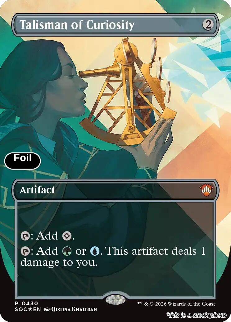 Talisman of Curiosity (Borderless)