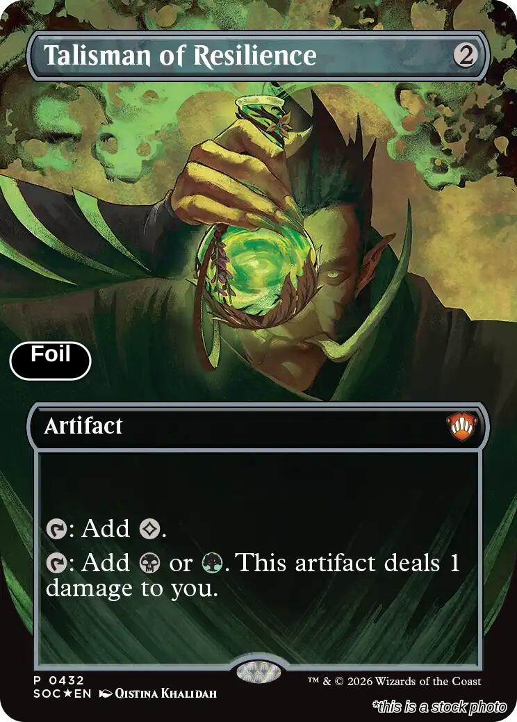 Talisman of Resilience (Borderless)