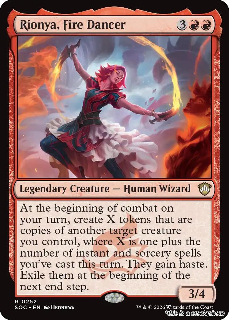 Rionya, Fire Dancer