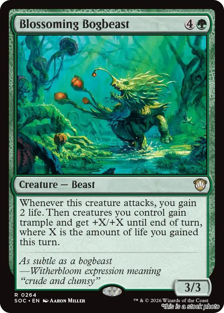 Blossoming Bogbeast