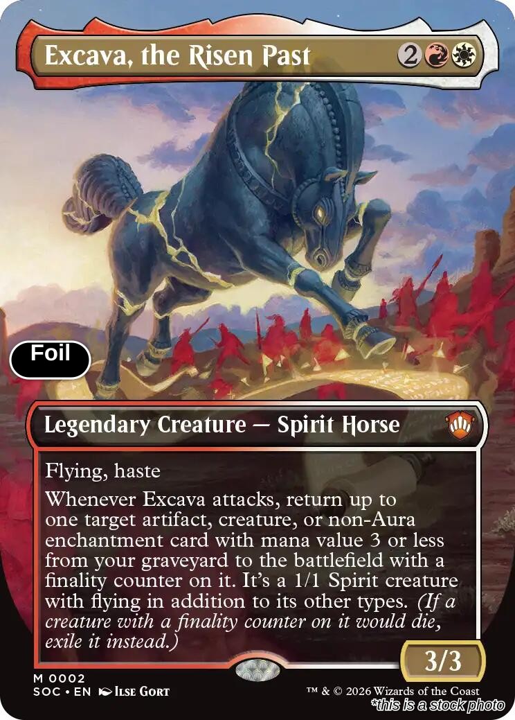 Excava, the Risen Past (Borderless)
