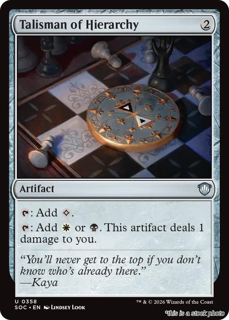 Talisman of Hierarchy