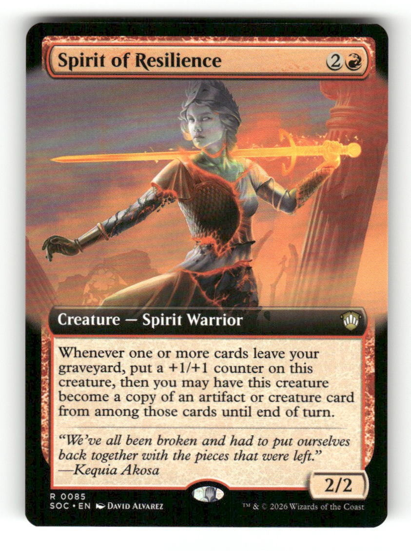 Spirit of Resilience (Extended Art)