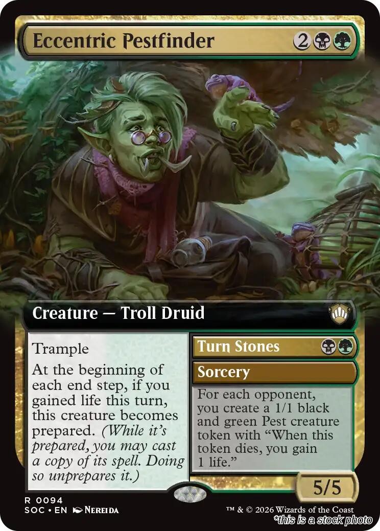 Eccentric Pestfinder (Extended Art)