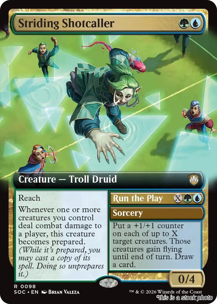 Striding Shotcaller (Extended Art)