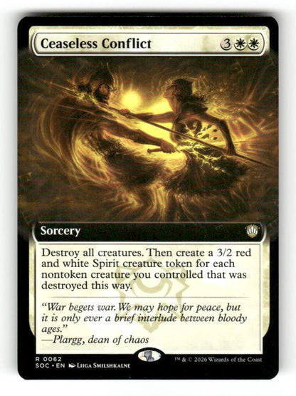 Ceaseless Conflict (Extended Art)