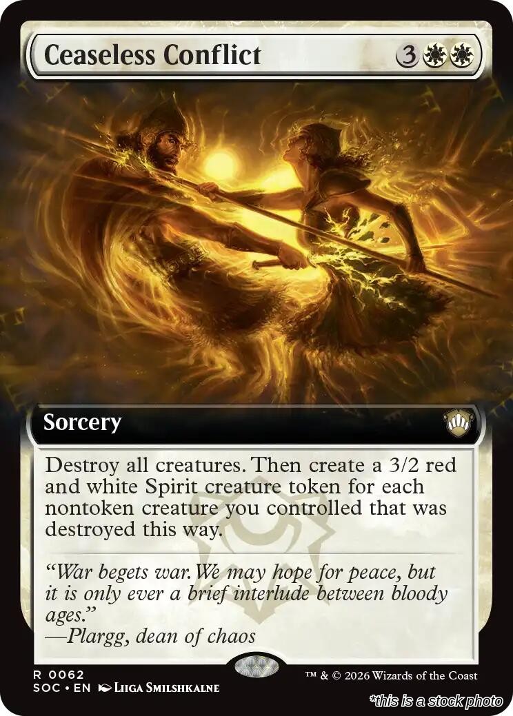 Ceaseless Conflict (Extended Art)
