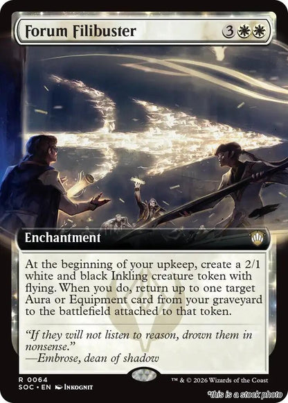 Forum Filibuster (Extended Art)