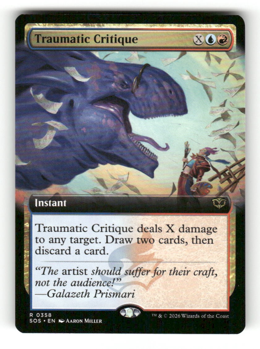 Traumatic Critique (Extended Art)