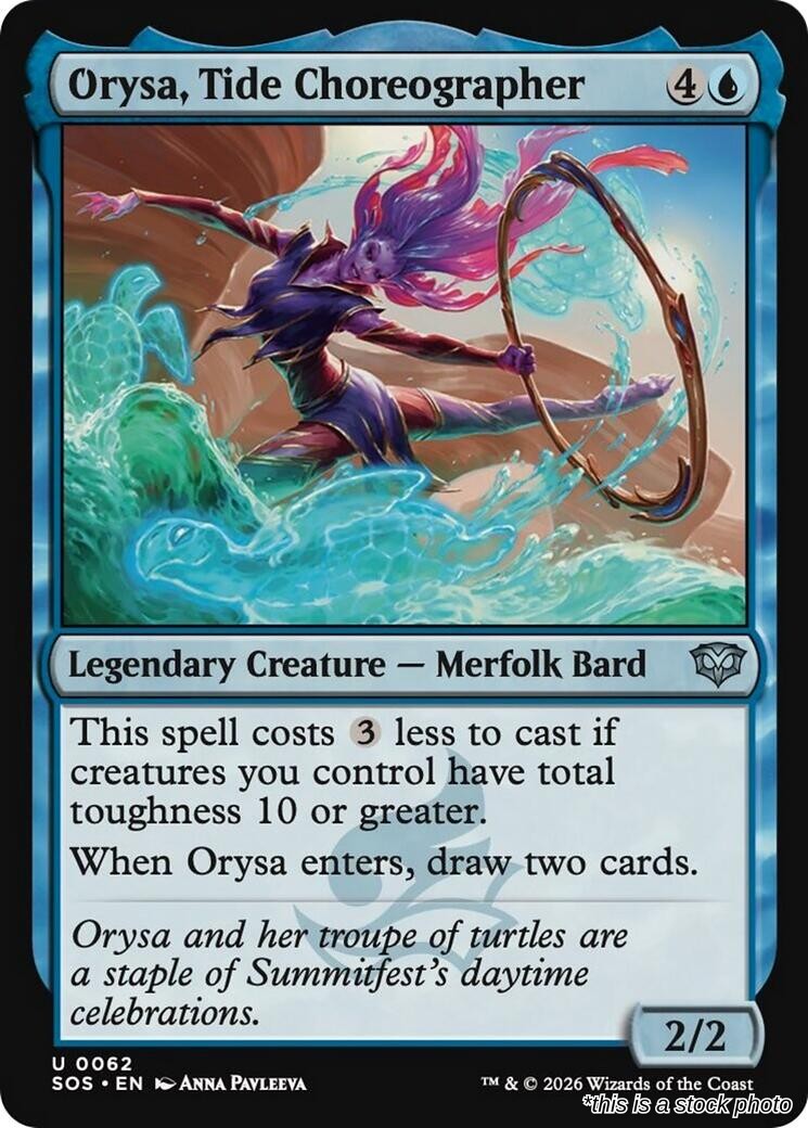 Orysa, Tide Choreographer