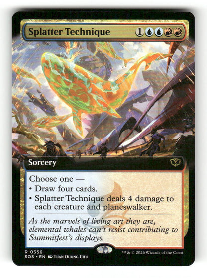 Splatter Technique (Extended Art)