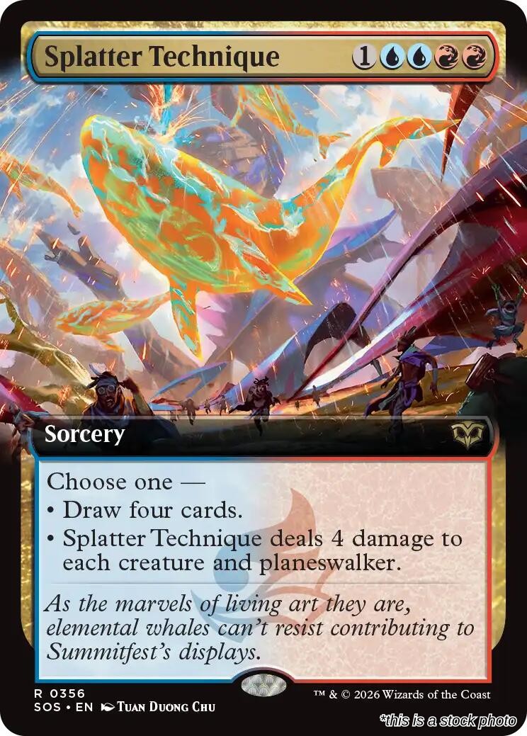 Splatter Technique (Extended Art)