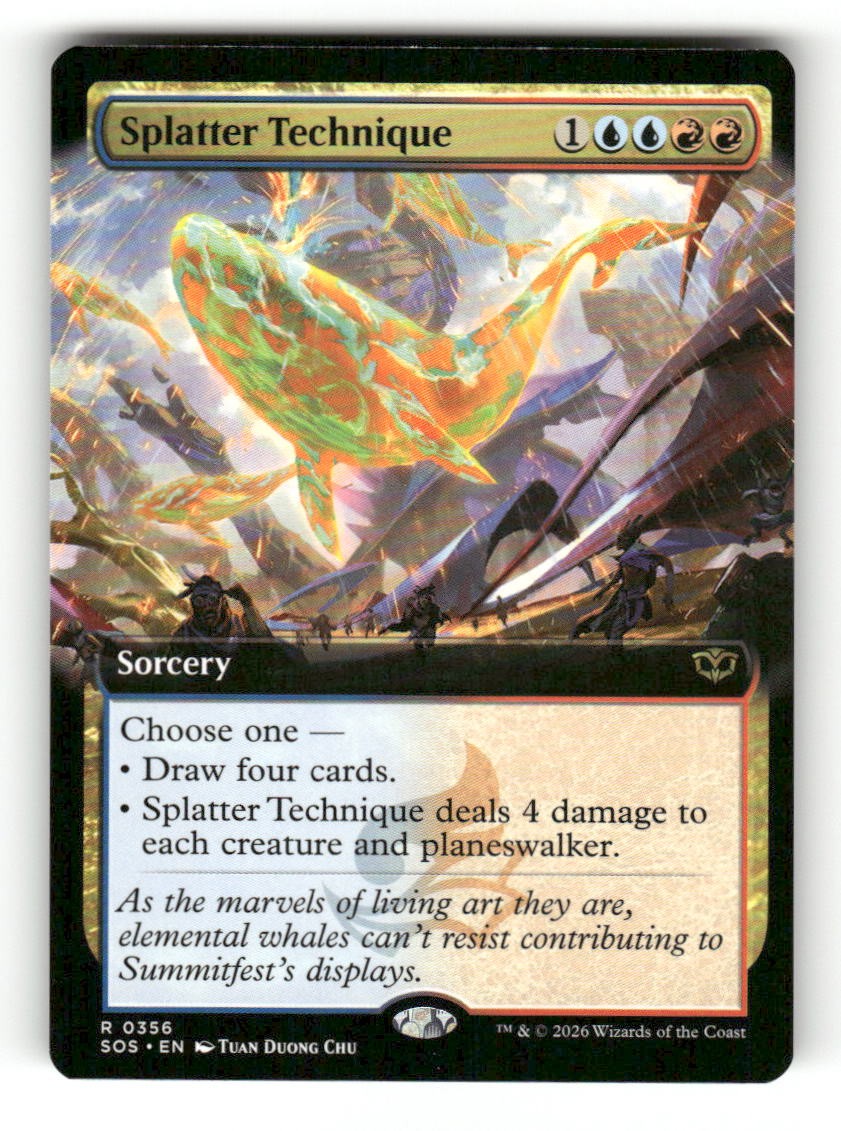 Splatter Technique (Extended Art)