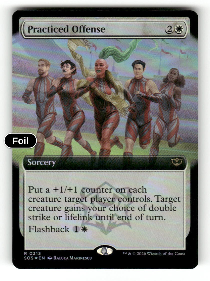 Practiced Offense (Extended Art)