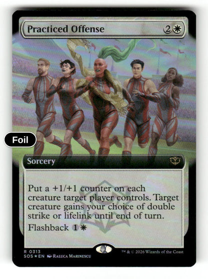 Practiced Offense (Extended Art)