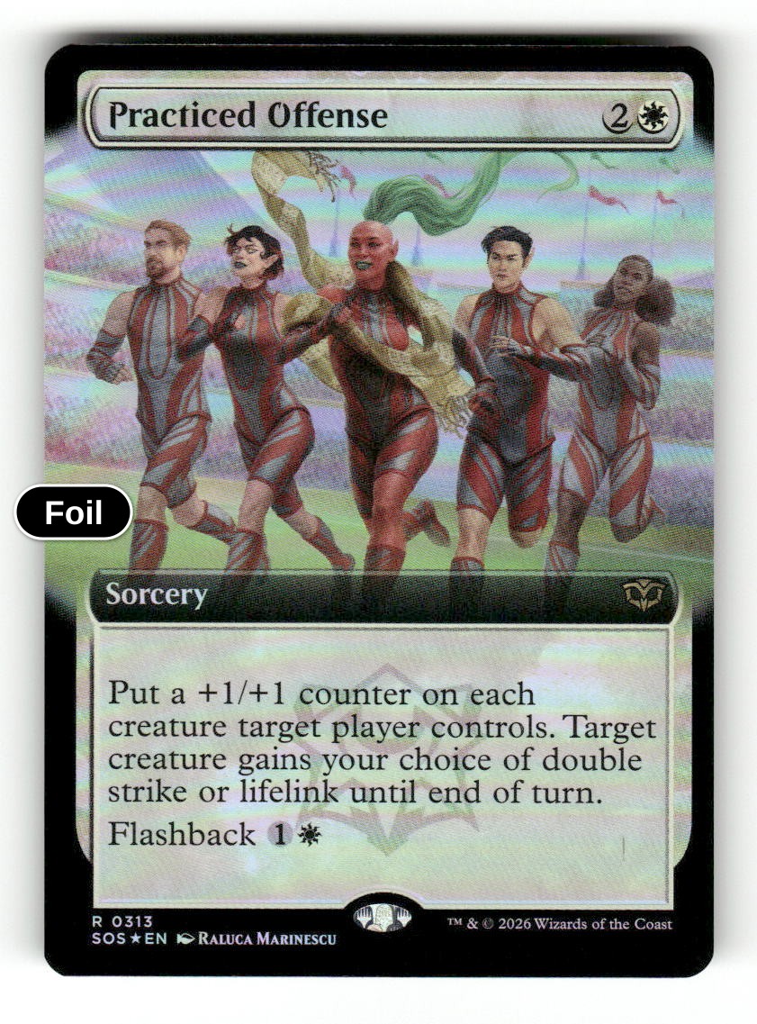 Practiced Offense (Extended Art)