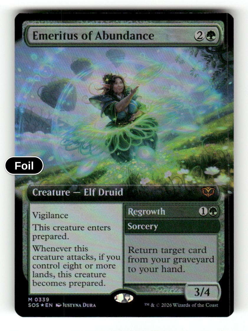 Emeritus of Abundance (Extended Art)
