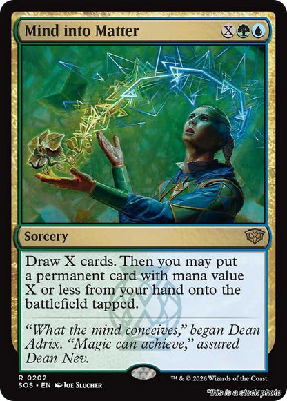 Mind into Matter
