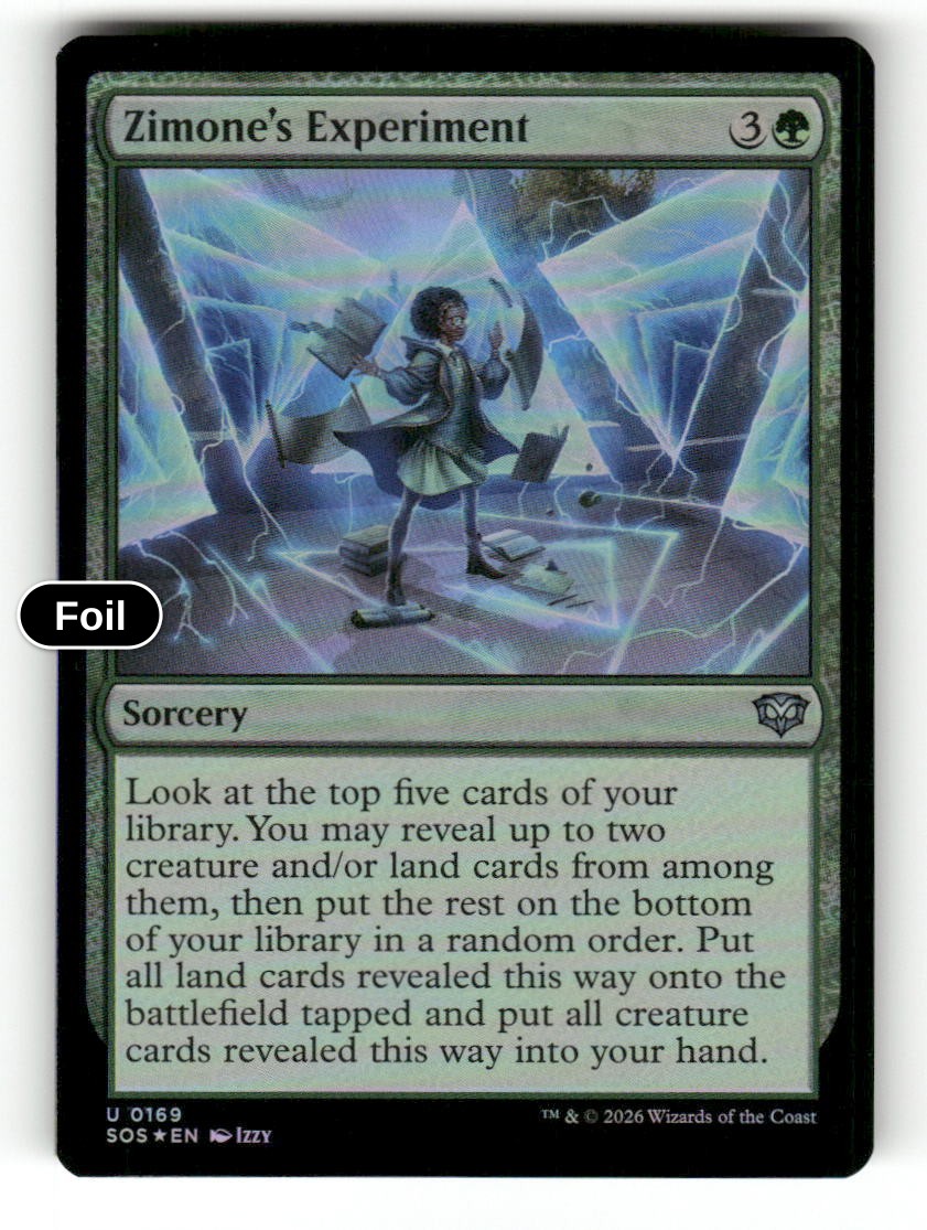 Zimone's Experiment