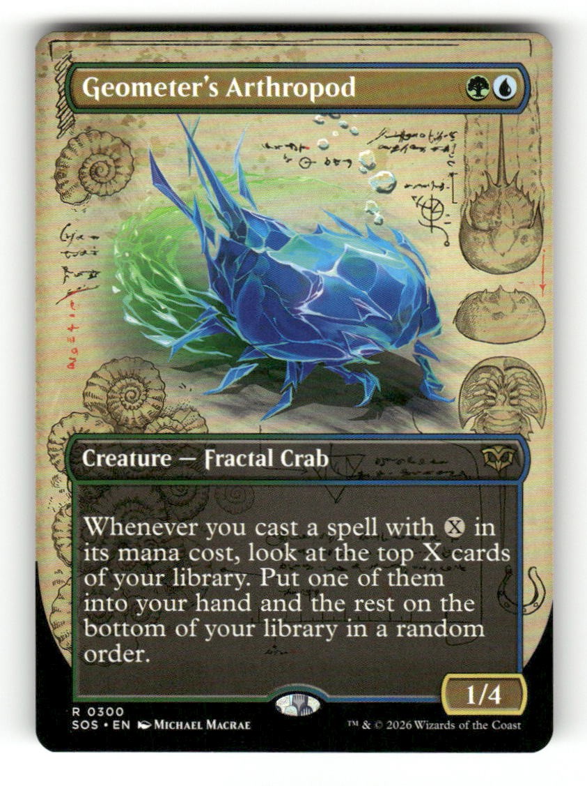 Geometer's Arthropod (Borderless)