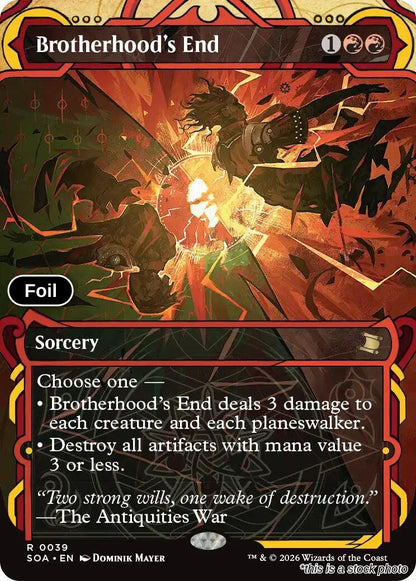 Brotherhood's End