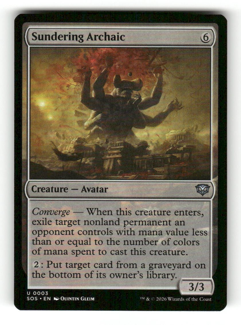Sundering Archaic