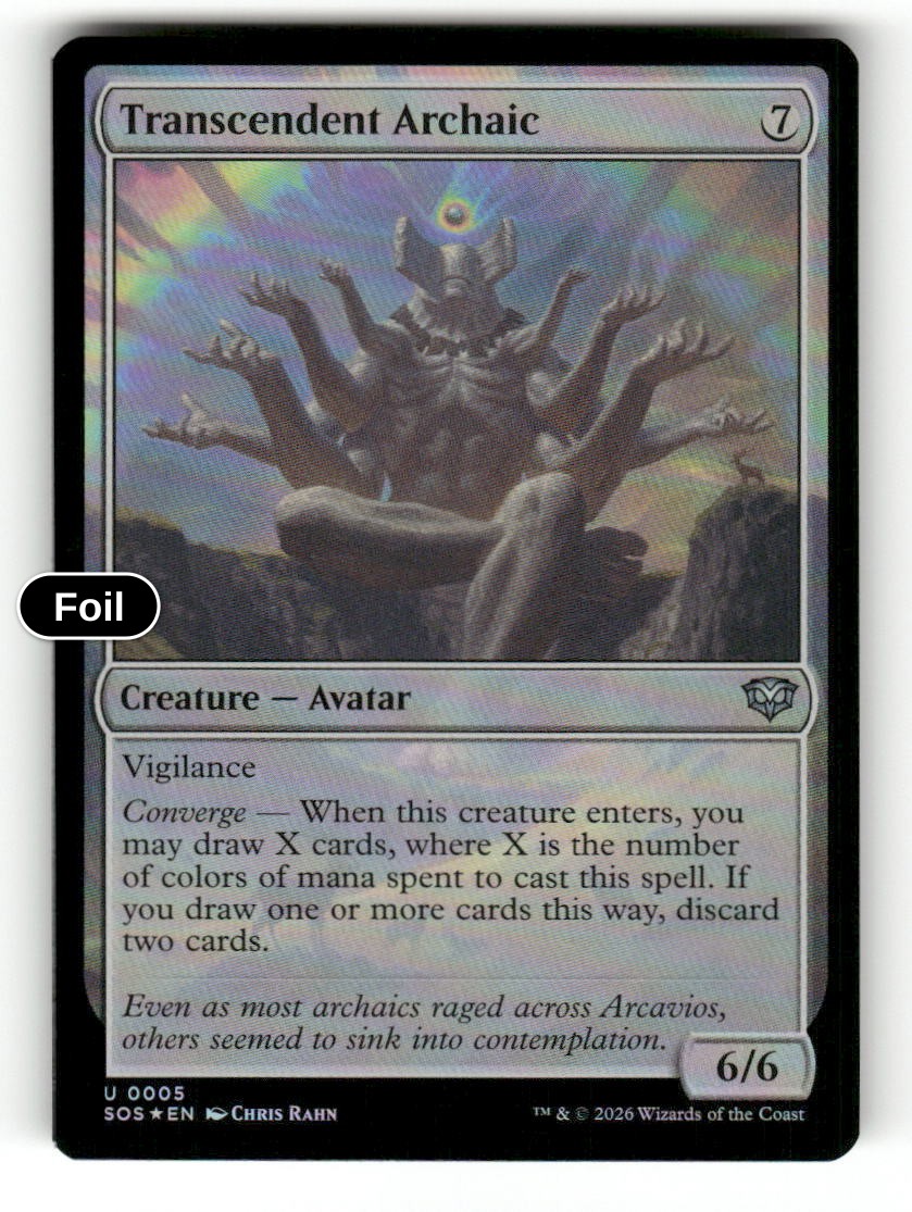 Transcendent Archaic