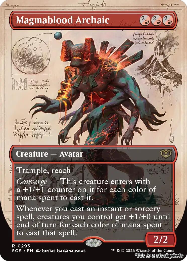 Magmablood Archaic (Borderless)
