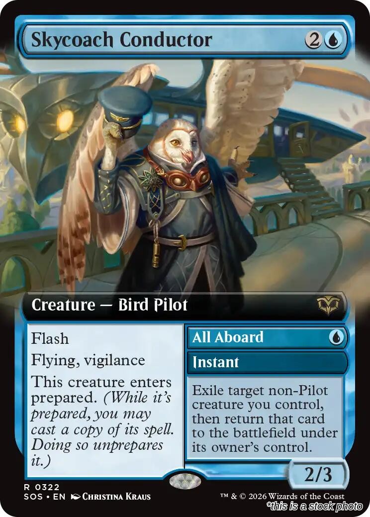 Skycoach Conductor (Extended Art)