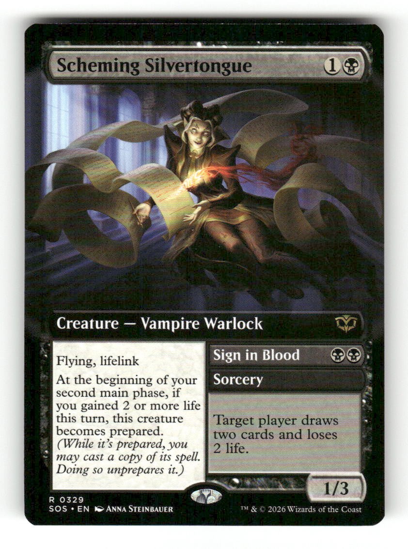 Scheming Silvertongue (Extended Art)