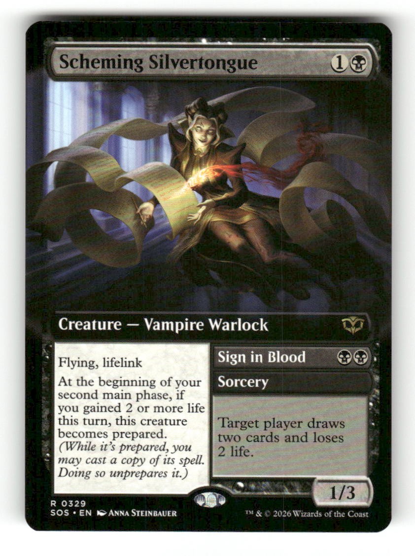 Scheming Silvertongue (Extended Art)