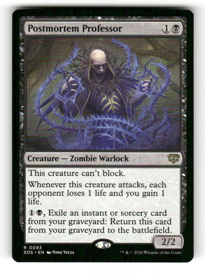 Postmortem Professor