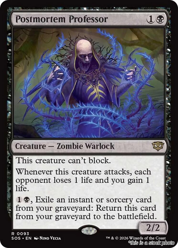Postmortem Professor