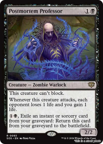 Postmortem Professor