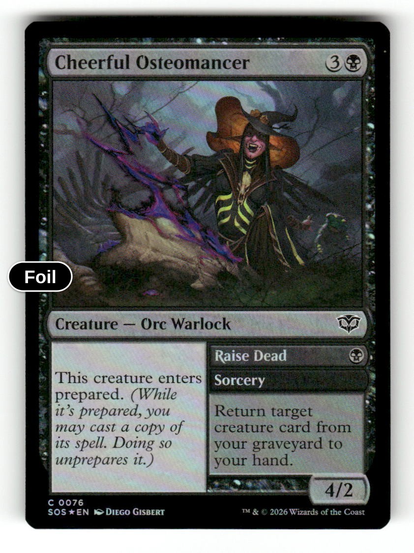 Cheerful Osteomancer