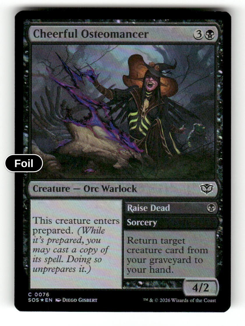 Cheerful Osteomancer