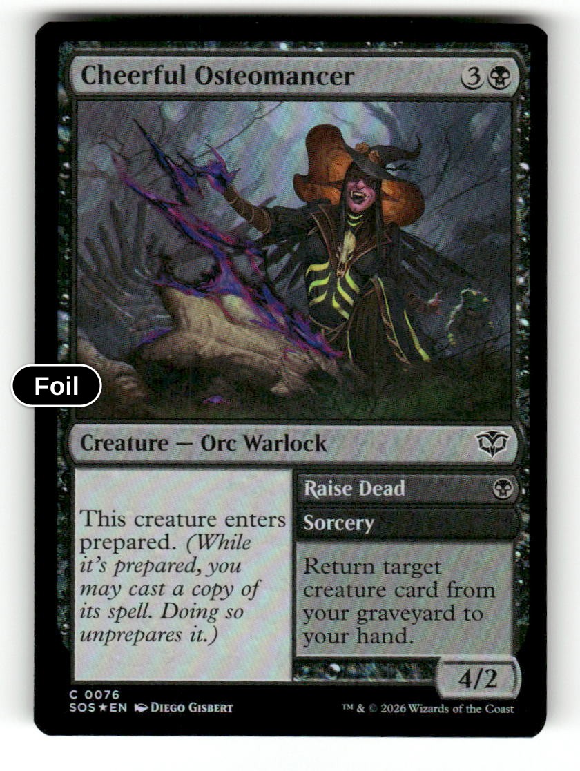 Cheerful Osteomancer