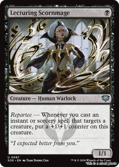 Lecturing Scornmage