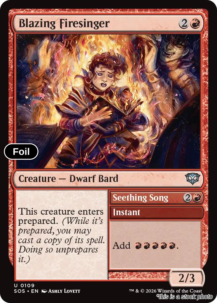 Blazing Firesinger