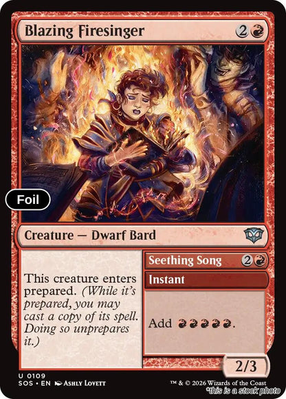 Blazing Firesinger