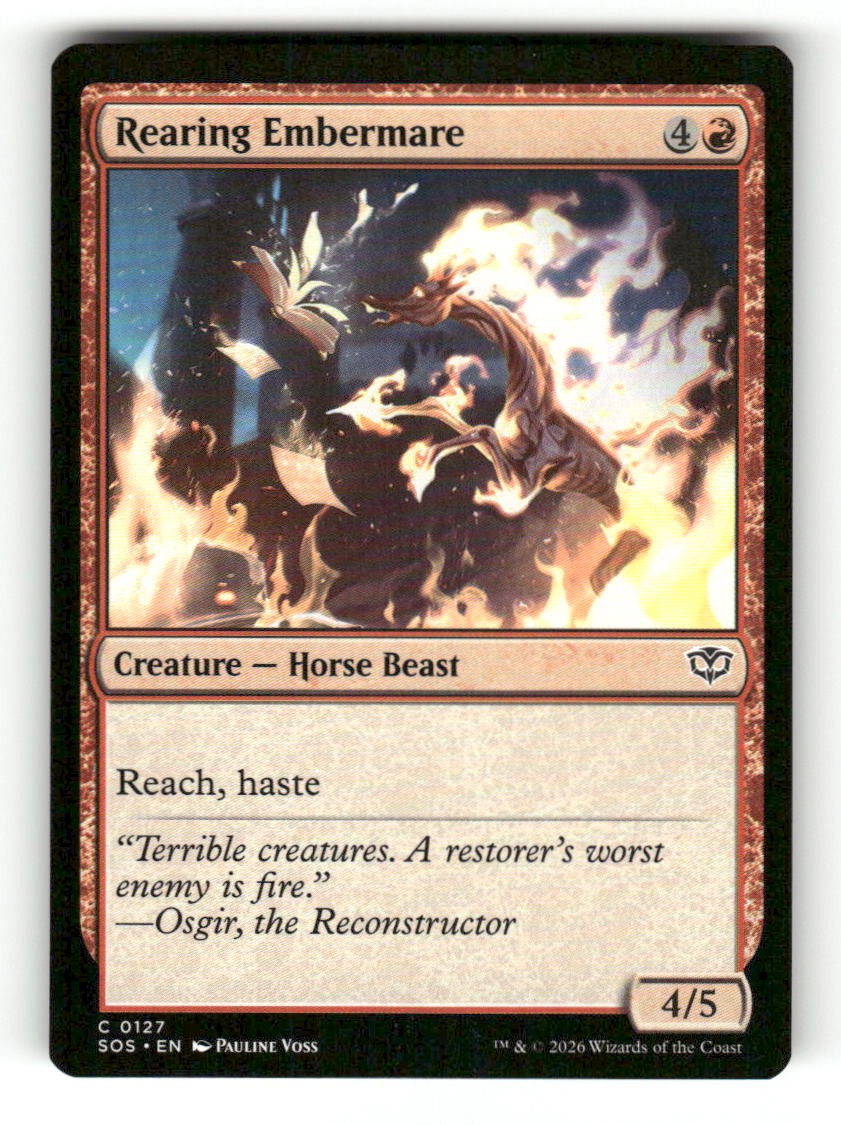 Rearing Embermare