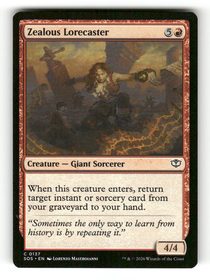 Zealous Lorecaster