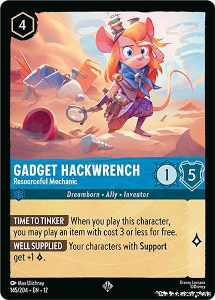 Gadget Hackwrench - Resourceful Mechanic