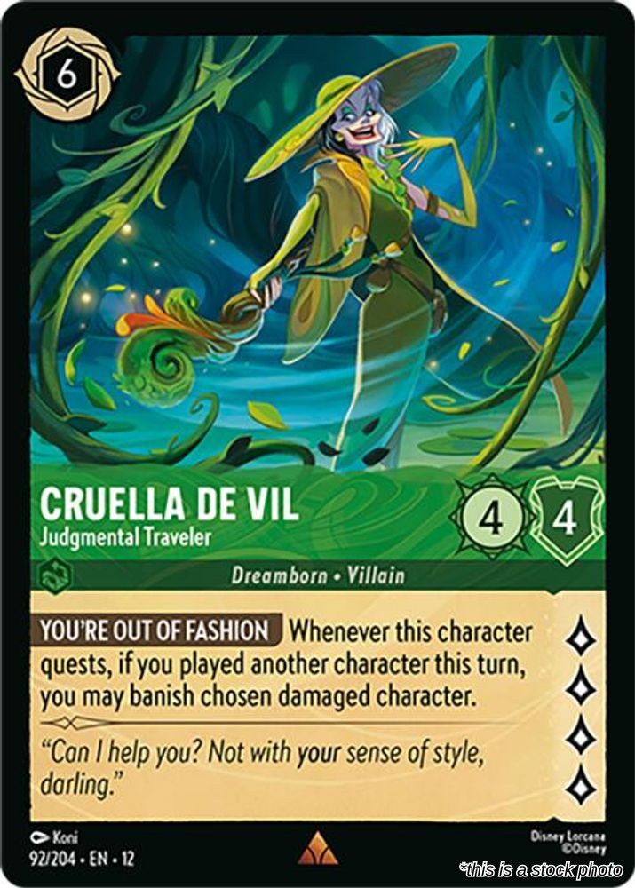 Cruella De Vil - Judgmental Traveler