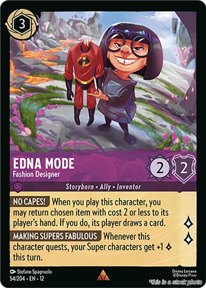 Edna Mode - Fashion Designer
