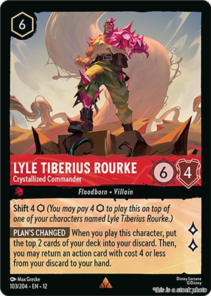 Lyle Tiberius Rourke - Crystallized Commander
