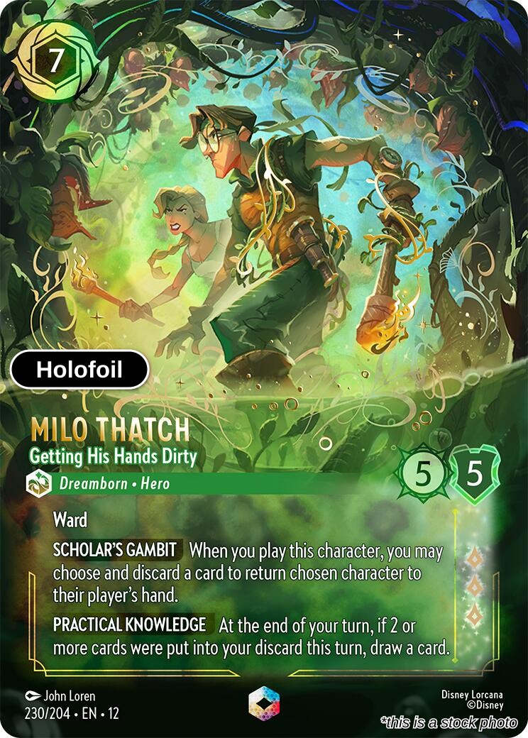 Milo Thatch - Getting His Hands Dirty (Enchanted)